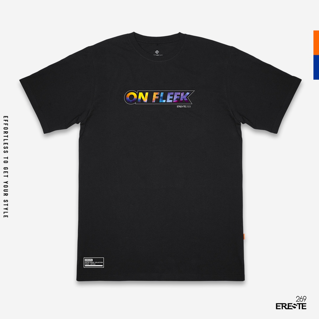 เสื้อยืด Ereste269 แขนสั้น On Fleek Black