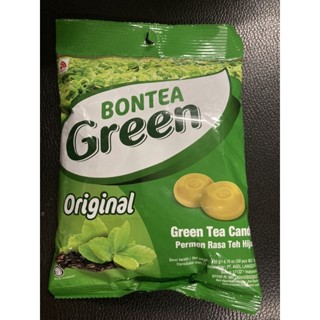 BONTEA Green tea candy ลูกอมรสชาเขียว(ต้นตำรับ) 135g 50เม็ด