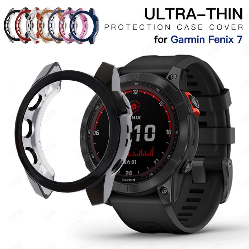 เคสป้องกัน แบบบางพิเศษ สําหรับ Garmin Fenix 5 5X 7 7S 7X Smart Watch Hollow out Soft Cover for Fenix