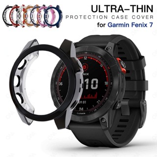 เคสป้องกัน แบบบางพิเศษ สําหรับ Garmin Fenix 5 5X 7 7S 7X Smart Watch Hollow out Soft Cover for Fenix7 Protective Bumper Shell 2022