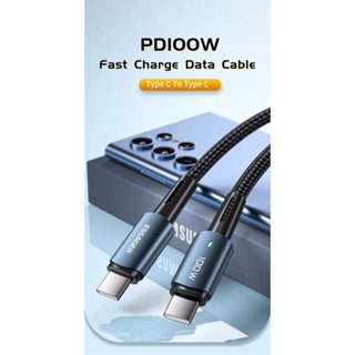 Essager PD 100W/60W USB Type C To USB C Cable QC 4.0 USB-C Cable Fast Charging