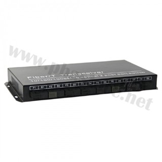 Fiber Switch SC 8Port (B8) 10/100M +2RJ45 GIGABIT