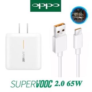 OPPO SUPER VOOC หัวชาร์จ OPPO SUPER VOOC+หัวชาร์จ ใช้กับOPPO A31 A15 RENO5 A93 A15S RENO4 A37A3S RINO5 R9S A5