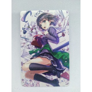 🌋ถูกลิขสิทธิ์🌋 การ์ดกระดาษ(หายาก) Saenai Heroine no Sodatekata วิธีปั้นสาวบ้านให้มาเป็นนางเอกของผม