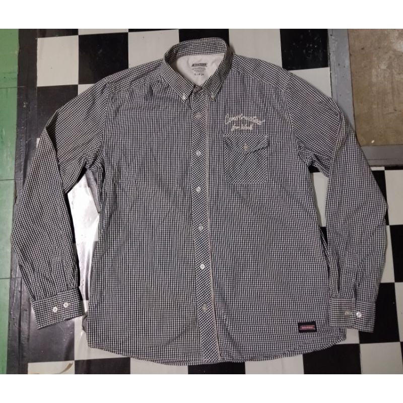 เสื้อเชิ๊ต DICดิกKIESกี้ ลายสก๊อต ไซส์XL อก46 ของแท้100% สภาพสวยค่ะ