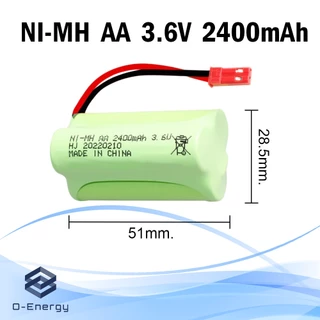 NI-MH AA 3.6V 2400mAh battery pack Connector SM 2Pin / JST 2Pin