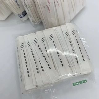 ไม้จิ้มฟันซอง 2 ปลาย 250 ชิ้น / Double ended toothpick 250 pcs