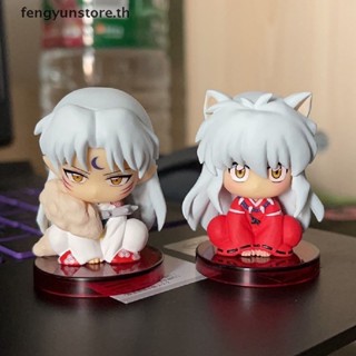 Yunstore ฟิกเกอร์อะนิเมะอินุยาฉะ Higurashi Kagome Miroku Sesshomaru Q Version 1 ชิ้น