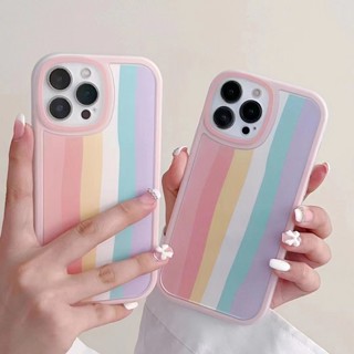 เคส OPPO Reno 7Z A16 A16K A53 A33 A9 2020 A5 2020 A15 A15S A76 A96 A54 A74 A94 Reno 4 5 6 A5S A7 A12 A11K F9 A3S A52 A92 A31 F11 เคสโทรศัพท์สีรุ้ง