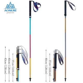 AONIJIE Walking Sticks Lightweight Trekking Poles Trail Running Poles Collapsible Hiking Walking Canes E4201