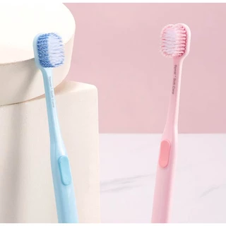 (แพ็คเกจใหม่) Dr.white แปรงสีฟันคู่ ราคาประหยัด ขนนุ่ม ถนอมเหงือก ด้ามแปรงจับถนัดมือ