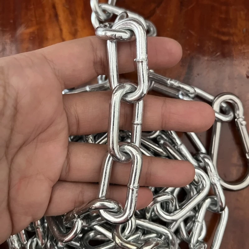 โซ่จูงสุนัข เหล็กชุบ หนา 5มิล ยาว 3เมตร thumbnail 5