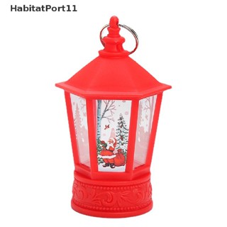 Habitatport โคมไฟ LED รูปซานตาคลอส คริสต์มาส สําหรับตกแต่งบ้าน