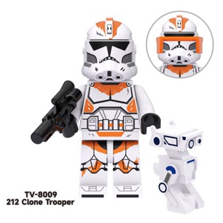 212th Attack Battalion Minifigures Clone Trooper Building Blocks ของเล่นของขวัญสําหรับเด็ก