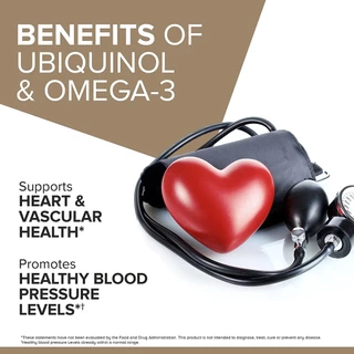 [ของแท้ 100% + พร้อมส่ง] 💖 Qunol โคคิวเทน พลัส โอเมก้า 3 (ฉลากทอง 90 เม็ด) Ubiquinol CQ10 Extra Strength 200 mg+Omega 3