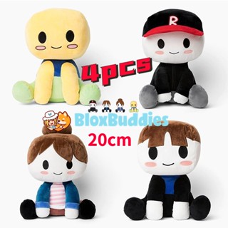 【4pcs】2023 New 20cm Blox Buddies Plush Toy Soft Stuffed Hug Doll Kids Baby Gifts Birthday Xmas