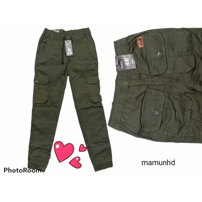 กางเกง 6 กระเป๋า unisex ทรงเข้ารูปที่ดีที่สุด ผ้า S ถึง XXL