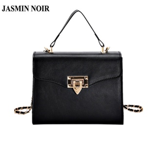 Jasmin NOIR กระเป๋าถือ กระเป๋าสะพายไหล่ สะพายข้าง หนัง PU สําหรับสตรี