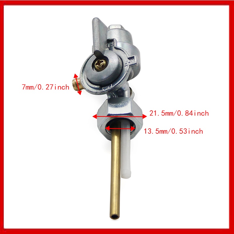 พร้อมสต็อก cod ใหม่การใช้ถังสวิทช์วาล์ว Tap Cock assembly อุปกรณ์เสริมรถจักรยานยนต์สําหรับ Yamaha DT