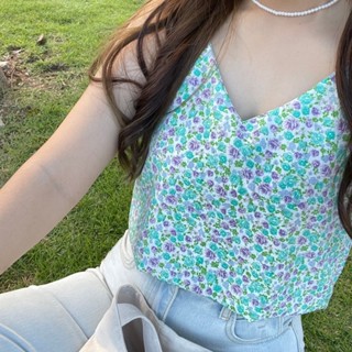 💐🍉 LOULOUDI CHIC GREEN CROP ✨🍒