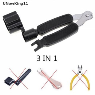 Onewking เครื่องมือม้วนกีต้าร์ 3 in 1 + เครื่องตัดสาย + ที่ดึงขาสําหรับกีตาร์แบนโจแมนโดลิน th