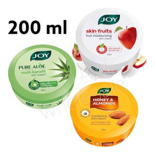 Joy Skin Fruit Moisturiser Skin Cream 200ml ครีมบำรุงผิวผลไม้ สารสกัดจากธรรมชาติ เพื่อเพิ่มความชุ่มชื้นให้ผิวที่ยาวนาน