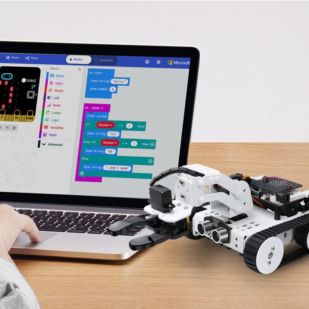หุ่นยนต์ microbit QTruck Micro:bit V2 Smart microbit รูปที่ 8