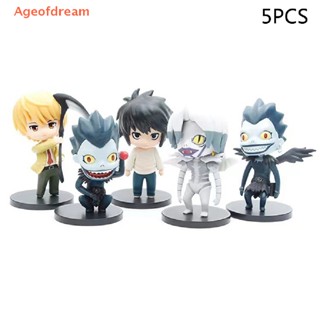 [Ageofdream] ใหม่ โมเดลฟิกเกอร์อนิเมะ Death Note Grim Reaper Ryuk Yagami ของเล่นสําหรับเด็ก 5 ชิ้น