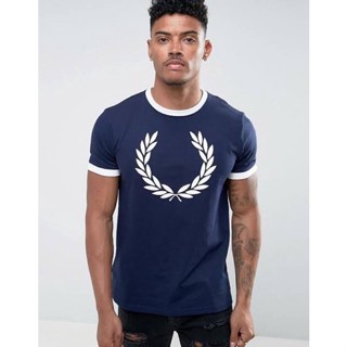 เสื้อยืด ลาย Laurel Wreath Fredpe*ry Ringer