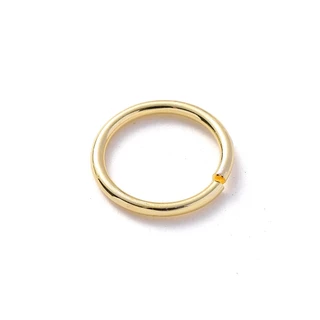 St.kunkka แหวนทองคําแท้ 18K สีไม่จางหาย สําหรับทําเครื่องประดับ DIY 20 ชิ้น