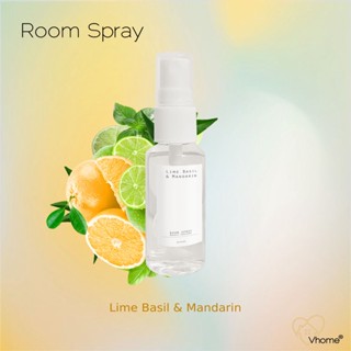 Lime Basil &amp; Mandarin (กลิ่น ไลม์เบซิลแอนแมนดาริน หอม ) Room Perfume Spray สเปรย์ปรับอากาศ Room Spray ขนาด 35 ML