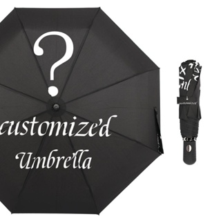Personalized Automatic Umbrella Rain Women Three Folding Umbrellas Windproof Custom Design Umbrella Female Waterproof Pa