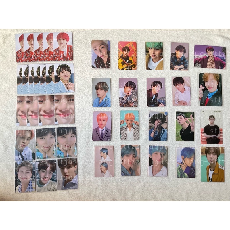 [แท้][พร้อมส่งไม่พรี]การ์ดBTS การ์ดบังทัน นัมจุน จิน ยุนกิ เจโฮป จีมิน วี แทฮยอง จองกุก
