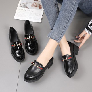 SELINE  loafer รองเท้า โลฟเฟอร์ 2.5 ซม 2022 รองเท้าแฟชั่นญ  สวย Stylish ทันสมัย Comfortable X0401108 37Z230910