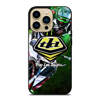 เคสโทรศัพท์มือถือ กันกระแทก ลายจักรยานเสือภูเขา Troy lee สําหรับ IPhone 14 Plus 13 Pro Max 12 Mini XS XR