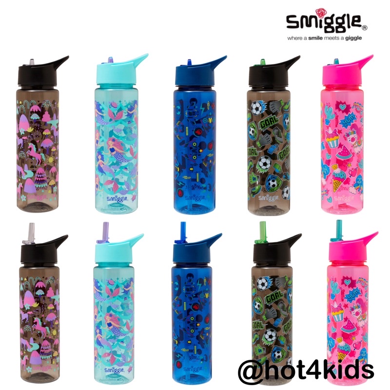 smiggle sale สมิกเกอร์ Spout Drink Bottle 750 ml จ่ายปลายทางได้ แท้