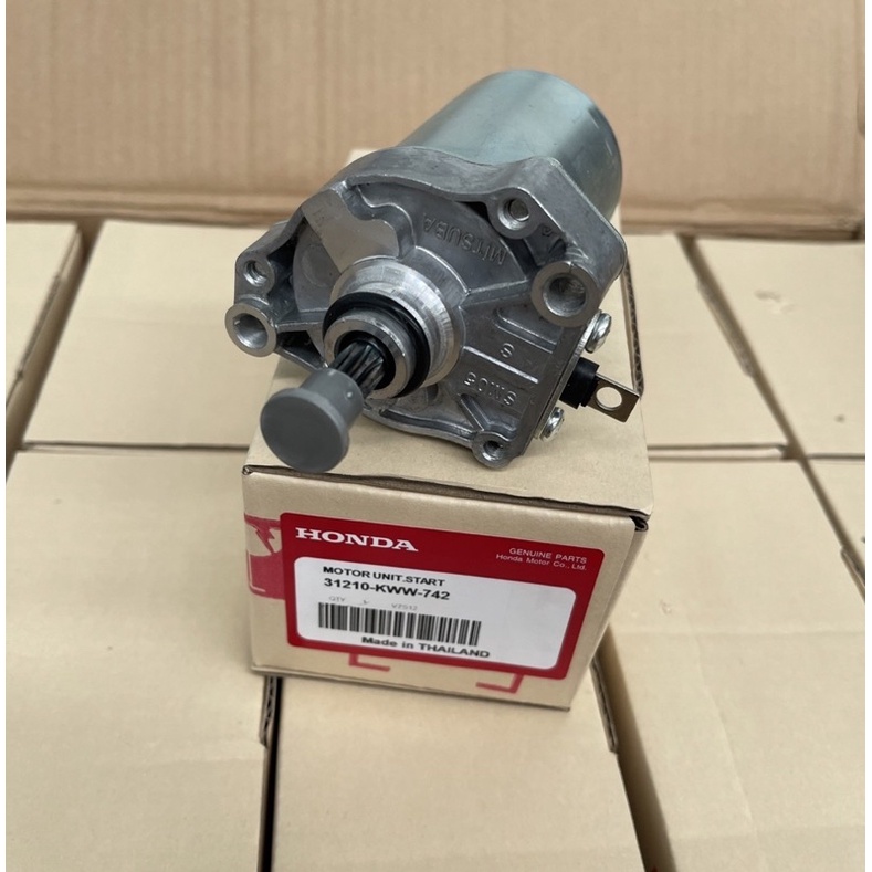 มอเตอร์สตาร์ท (ไดสตาร์ท) HONDA - CLICK SCOOPY I (2009 - 2016) ICON ZOOMER X ไดสตาร์ทคลิก ไอค่อน ซูมเ