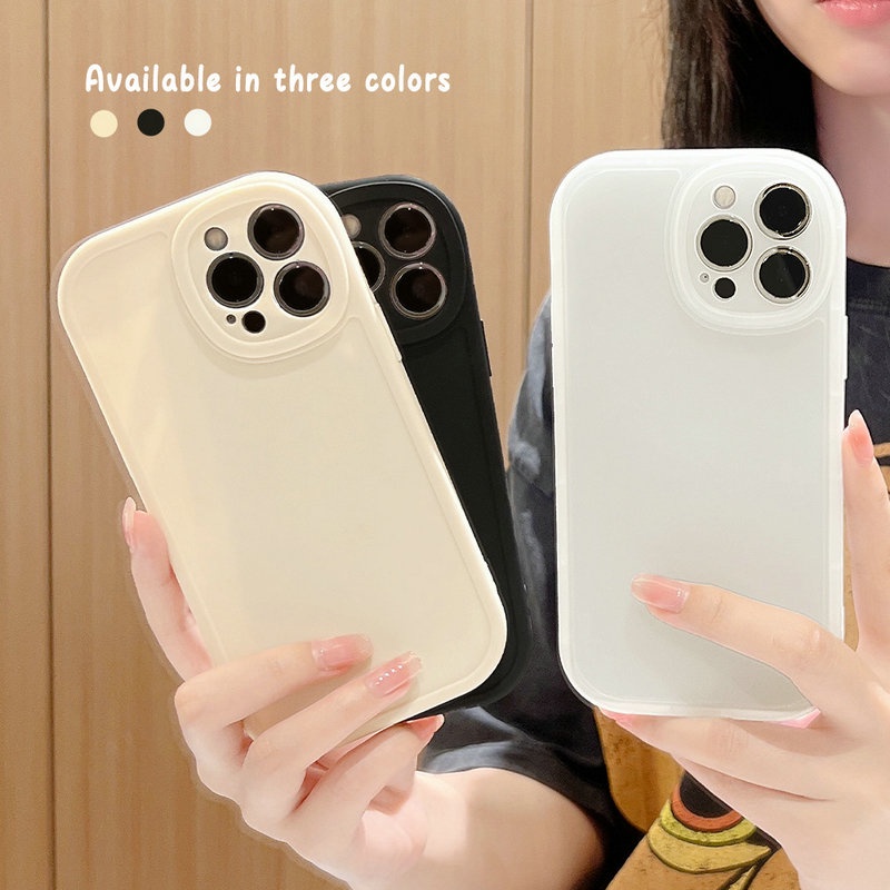 เคส Huawei Y7A Y6P Y9 Y9S Y7 P30 Nova 5T Y70 Huaweiy9 Huaweiy7 Pro Prime 2019 2020 Pro2019 Solid Color White Black Transparent Frosted Soft Case