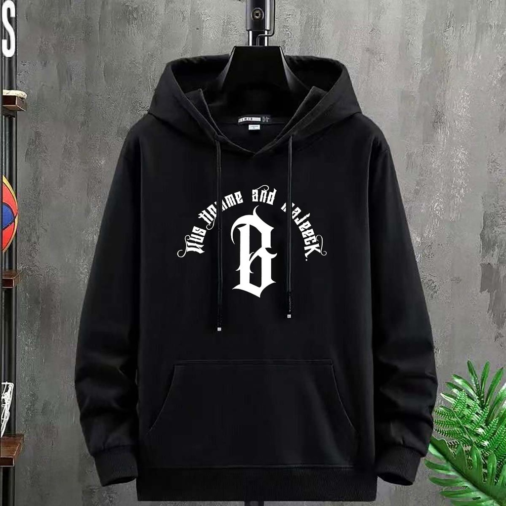 BK579-LONG เสื้อฮู้ตแขนยาวแฟชั่นผ้านุ่มใส่สบายกันหนาวได้  ลายเท่ๆเก๋ๆ หญิงชายใสได้ ปลีก-ส่ง