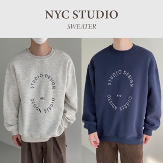 NYC STUDIO SWEATER เสื้อสเวตเตอร์ผ้าอย่างดี