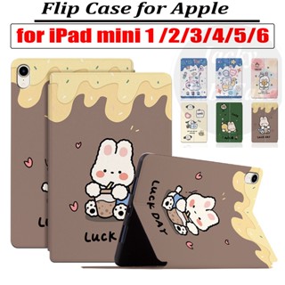 เคสหนัง PU แบบฝาพับ ลายการ์ตูนน่ารัก คุณภาพสูง สําหรับ iPad Mini 2 3 4 5 7.9 นิ้ว 6 8.3 นิ้ว mini6 mini5 mini4 mini3 mini2