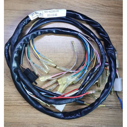 ชุดสายไฟ YAMAHA Belle Belle-80 Belle-100 Belle-R Belle-SL Belle-Super ใส่ได้โดยไม่ต้องแปลงอะไหล่ ตรง