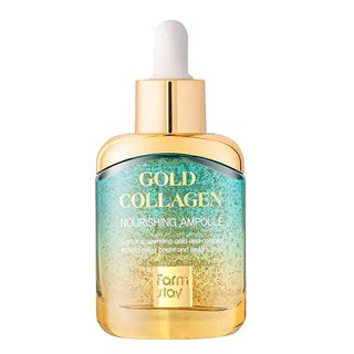 farmstay gold collagen nourishing ampoule หลอดบรรจุ 35ml