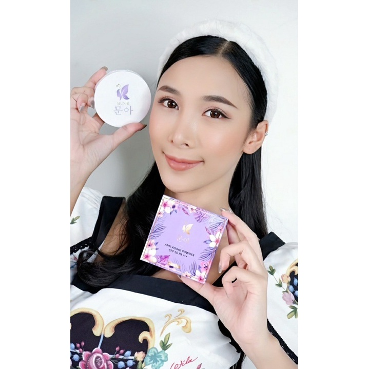 แป้งพัฟมุนอา 문아  SPF50 PA++  ⚡️โปร 3 ชิ้น