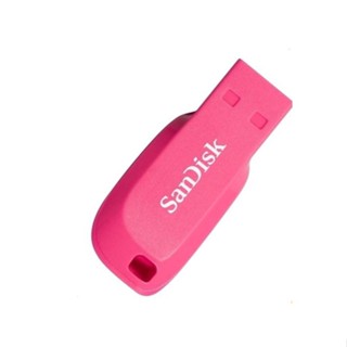 NNP-จจน.16GB Flash Drive SANDISK CRUZER BLADE (SDCZ50C) Pink รับประกัน 5Y ออกใบกำกับภาษีได้