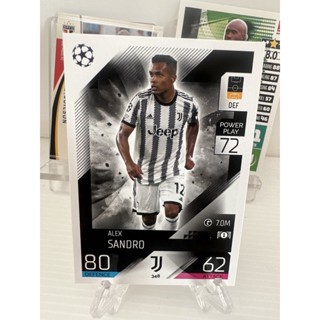 การ์ด 2022-23 Topps Match Attax UEFA League Soccer Cards Juventus