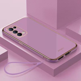 เคสซิลิโคน ทรงสี่เหลี่ยม แบบบางพิเศษ สําหรับ OPPO Reno5 OPPO Reno4 A15 A15S A54 A53 A3S A5 2020 A9 2020