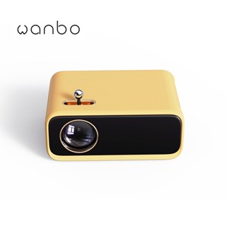 Wanbo Mini Portable LED Home Projector 1080P โปรเจคเตอร์ มินิโปรเจคเตอร์ โปรเจคเตอร์พกพา คมชัด1080P รับประกัน 1 ปี