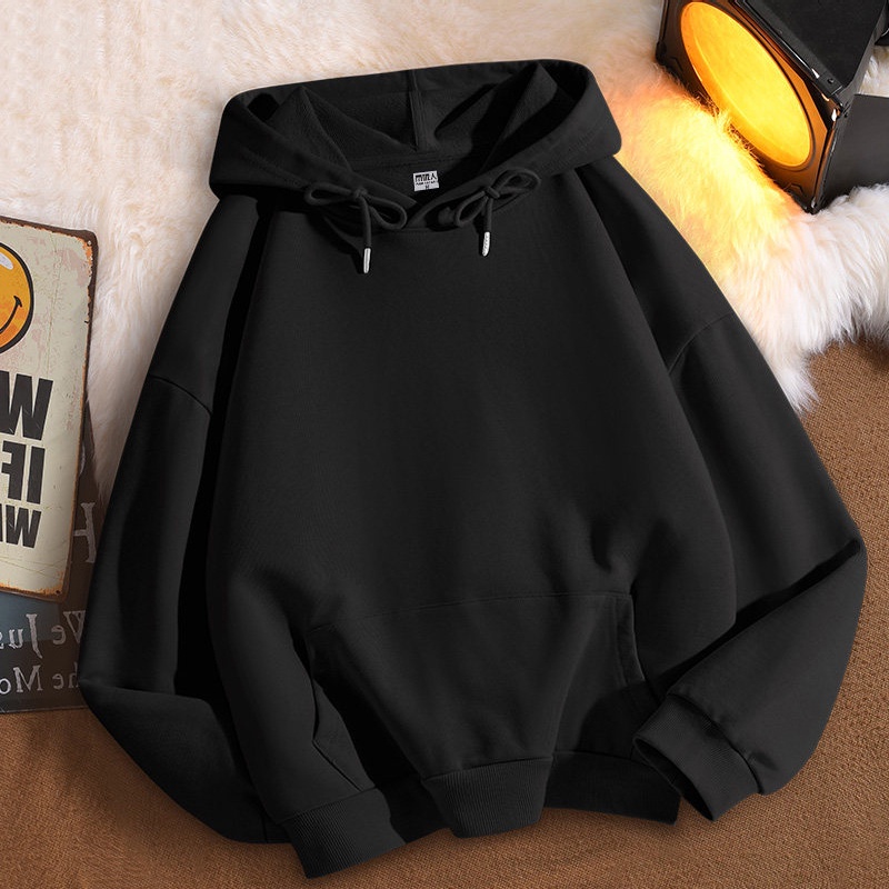 L000เสื้อฮู้ดลายแฟชั่นสวยน่ารัก.เสื้อแขนยาว.มี7สีหลายไซส์(S-3XL)