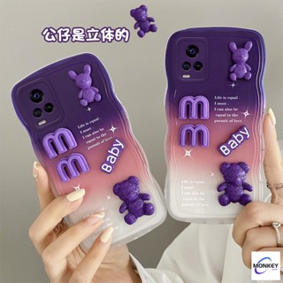 เคส Vivo V20Pro เคสโทรศัพท์มือถือ ลายการ์ตูนน่ารัก ไล่โทนสี สําหรับ Vivo V20Pro